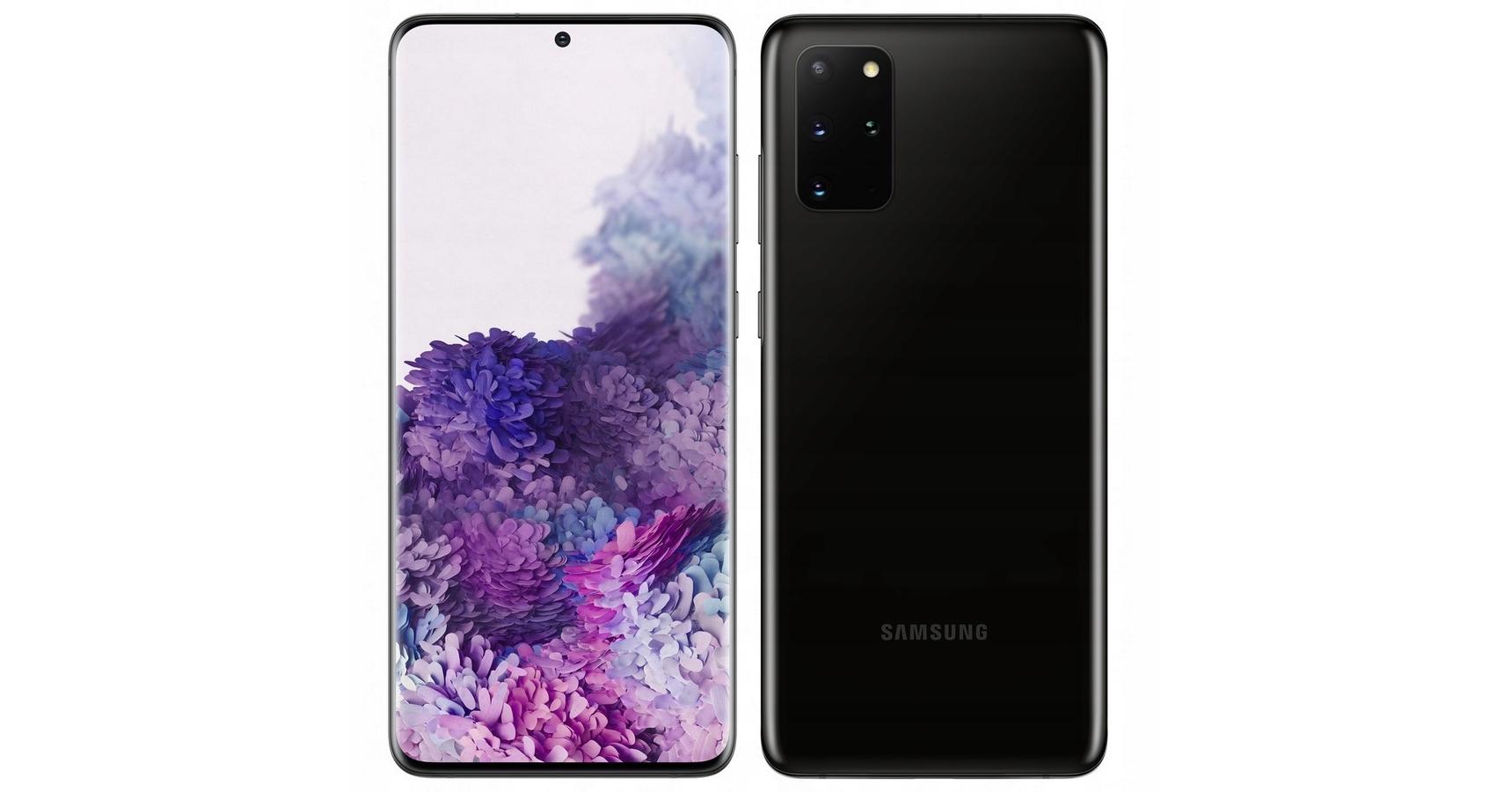 Samsung G985 Galaxy S20+ 128GB Dual Sim, kozmosz fekete, Gyártói garancia - Galaxy S20 széria